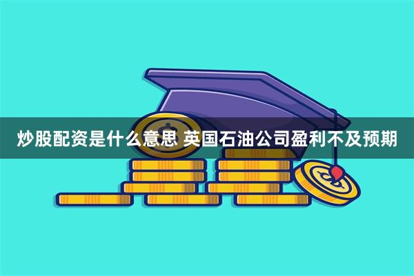 炒股配资是什么意思 英国石油公司盈利不及预期