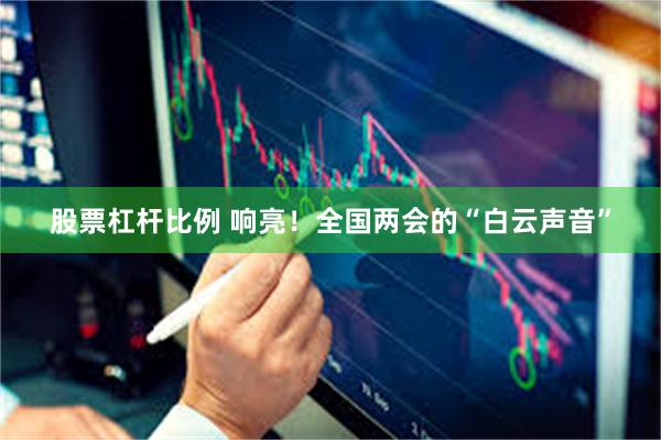 股票杠杆比例 响亮！全国两会的“白云声音”